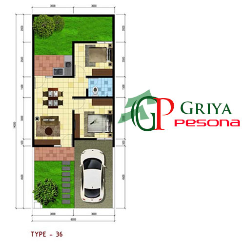 GRIYA PESONA - DENAH